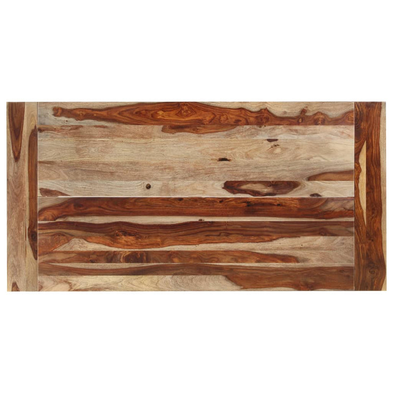 vidaXL tömör rózsafa étkezőasztal 180 x 90 x 76 cm