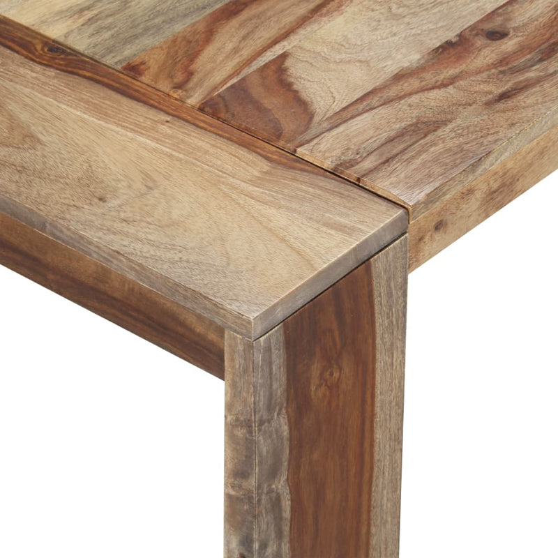 vidaXL tömör rózsafa étkezőasztal 180 x 90 x 76 cm