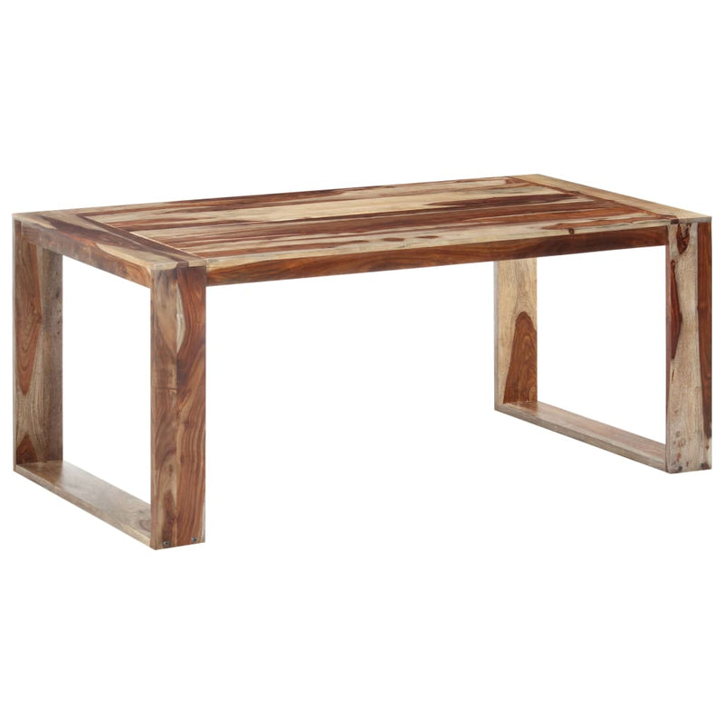 vidaXL tömör rózsafa étkezőasztal 180 x 90 x 76 cm