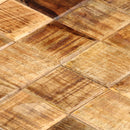 vidaXL 2 db téglatest alakú nyers mangófa dohányzóasztal