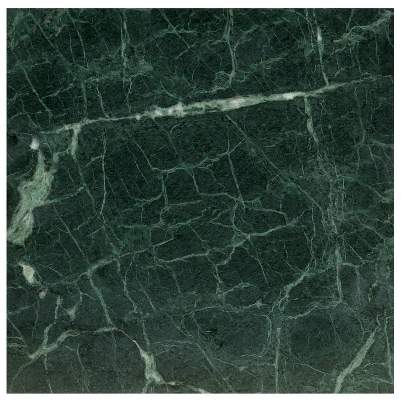 vidaXL zöld márvány textúrájú valódi kő dohányzóasztal 60 x 60 x 35 cm