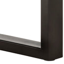 vidaXL tömör akácfa és acél természetes szélű pad 110 cm