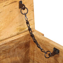 vidaXL tömör mangófa tárolóláda 99 x 35 x 48 cm