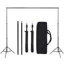 vidaXL fotóstúdió-felszerelés softbox lámpákkal és hátterekkel
