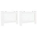 vidaXL 2 db fehér MDF radiátorburkolat 112 x 19 x 81,5 cm