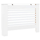 vidaXL 2 db fehér MDF radiátorburkolat 112 x 19 x 81,5 cm