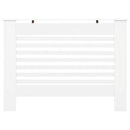 vidaXL 2 db fehér MDF radiátorburkolat 112 x 19 x 81,5 cm