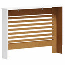 vidaXL 2 db fehér MDF radiátorburkolat 112 x 19 x 81,5 cm