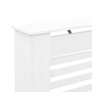 vidaXL 2 db fehér MDF radiátorburkolat 112 x 19 x 81,5 cm