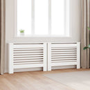 vidaXL 2 db fehér MDF radiátorburkolat 112 x 19 x 81,5 cm