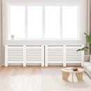vidaXL 2 db fehér MDF radiátorburkolat 152 x 19 x 81,5 cm