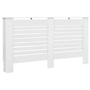 vidaXL 2 db fehér MDF radiátorburkolat 152 x 19 x 81,5 cm