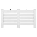 vidaXL 2 db fehér MDF radiátorburkolat 152 x 19 x 81,5 cm