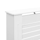 vidaXL 2 db fehér MDF radiátorburkolat 152 x 19 x 81,5 cm