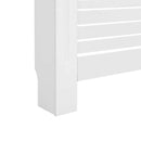 vidaXL 2 db fehér MDF radiátorburkolat 152 x 19 x 81,5 cm