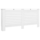 vidaXL 2 db fehér MDF radiátorburkolat 172 x 19 x 81,5 cm
