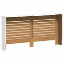 vidaXL 2 db fehér MDF radiátorburkolat 172 x 19 x 81,5 cm