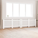 vidaXL 2 db fehér MDF radiátorburkolat 172 x 19 x 81,5 cm