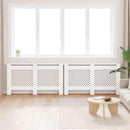 vidaXL 2 db fehér MDF radiátorburkolat 152 x 19 x 81,5 cm