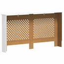 vidaXL 2 db fehér MDF radiátorburkolat 152 x 19 x 81,5 cm