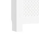 vidaXL 2 db fehér MDF radiátorburkolat 152 x 19 x 81,5 cm