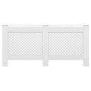 vidaXL 2 db fehér MDF radiátorburkolat 172 x 19 x 81,5 cm