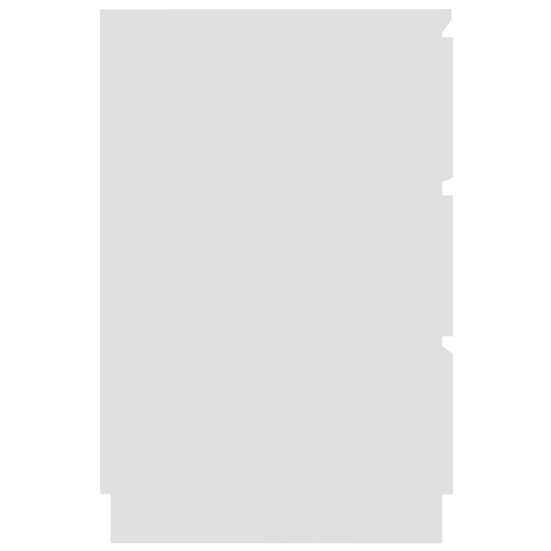 vidaXL fehér szerelt fa íróasztal 140 x 50 x 77 cm