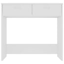 vidaXL fehér szerelt fa íróasztal 80 x 40 x 75 cm