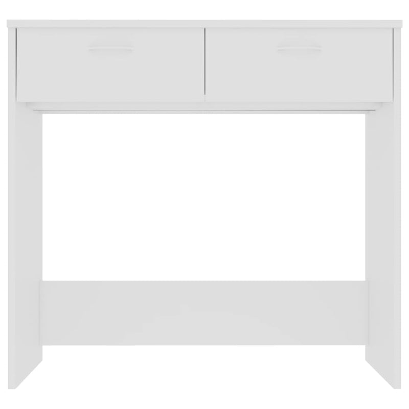 vidaXL fehér szerelt fa íróasztal 80 x 40 x 75 cm