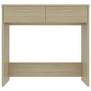 vidaXL sonoma tölgy színű szerelt fa íróasztal 80 x 40 x 75 cm