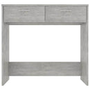 vidaXL betonszürke szerelt fa íróasztal 80 x 40 x 75 cm