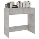 vidaXL betonszürke szerelt fa íróasztal 80 x 40 x 75 cm