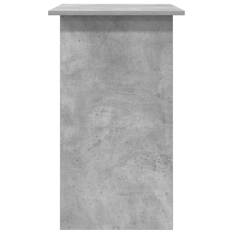 vidaXL betonszürke szerelt fa íróasztal 80 x 45 x 74 cm