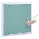 vidaXL alumínium keretes és gipszkartonos hozzáférési panel 400x400 mm