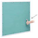 vidaXL alumínium keretes és gipszkartonos hozzáférési panel 600x600 mm