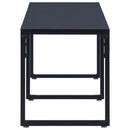 vidaXL fekete polisztirol lemez kerti pad 180 cm