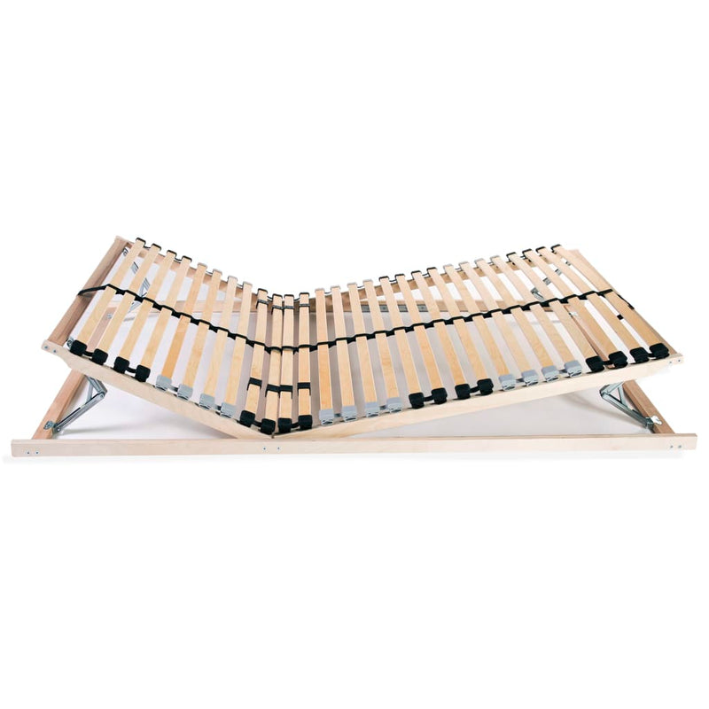 vidaXL 2 db 7 zónás 28 léces ágyrács 70 x 200 cm