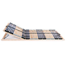 vidaXL 2 db 7 zónás 42 léces ágyrács 80 x 200 cm