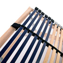 vidaXL 2 db 7 zónás 42 léces ágyrács 80 x 200 cm