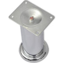 vidaXL 8 darab kerek króm kanapéláb 180 mm