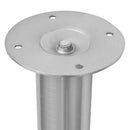 vidaXL 4 db rozsdamentes acél teleszkópos asztalláb 710 mm - 1100 mm