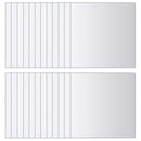 vidaXL 48 db négyzet alakú üveg tükörcsempe