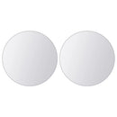 vidaXL 16 db kerek üveg tükörcsempe