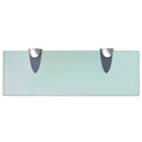 vidaXL 2 db lebegő üvegpolc 30 x 10 cm 8 mm