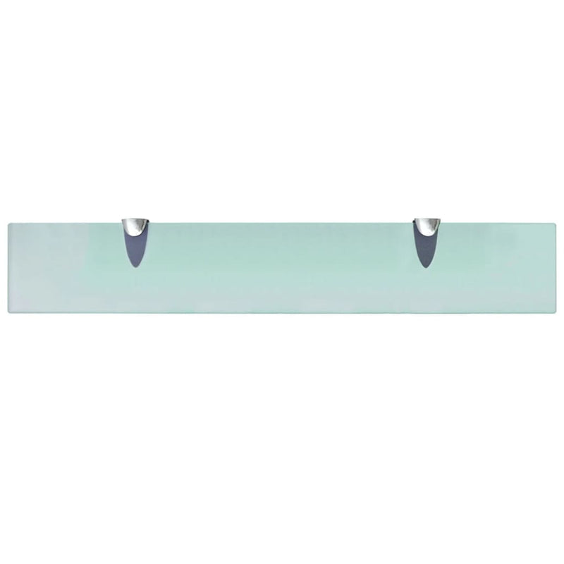 vidaXL 2 db lebegő üvegpolc 60 x 10 cm 8 mm