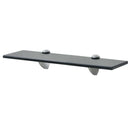 vidaXL 2 db lebegő üvegpolc 40 x 10 cm 8 mm