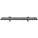vidaXL 2 db lebegő üvegpolc 40 x 10 cm 8 mm