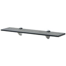 vidaXL 2 db lebegő üvegpolc 50 x 10 cm 8 mm