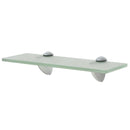 vidaXL 2 db lebegő üvegpolc 30 x 10 cm 8 mm