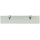 vidaXL 2 db lebegő üvegpolc 50 x 10 cm 8 mm